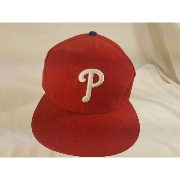Philadelphia Phillies Cap Trucker Hat Snapback Baseball official 59Fifty 7 3/8 - Picture 2 of 12